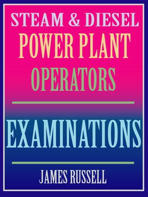 cover image of Steam & Diesel Power Plant Operators Examinations